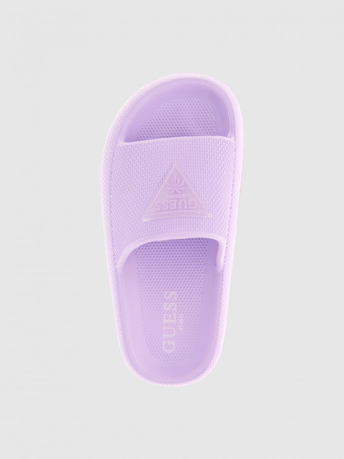 Chinelo Guess Menina Rubber Slippers