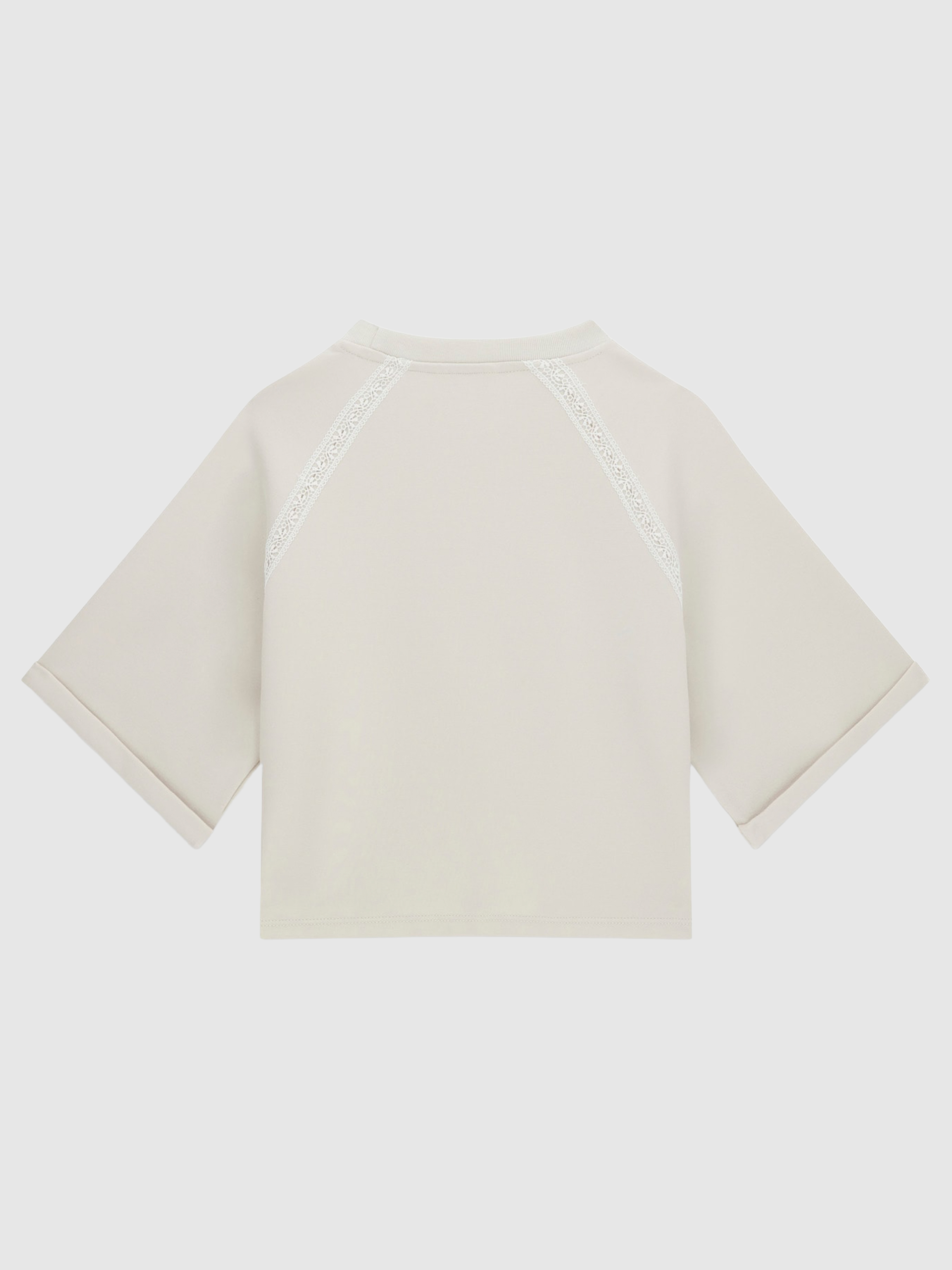 T-Shirt Girl Beige Guess