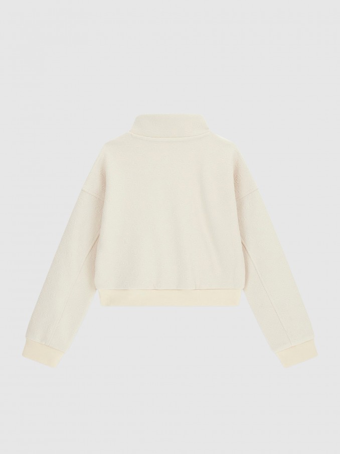 Chaqueta Niña Crema Guess