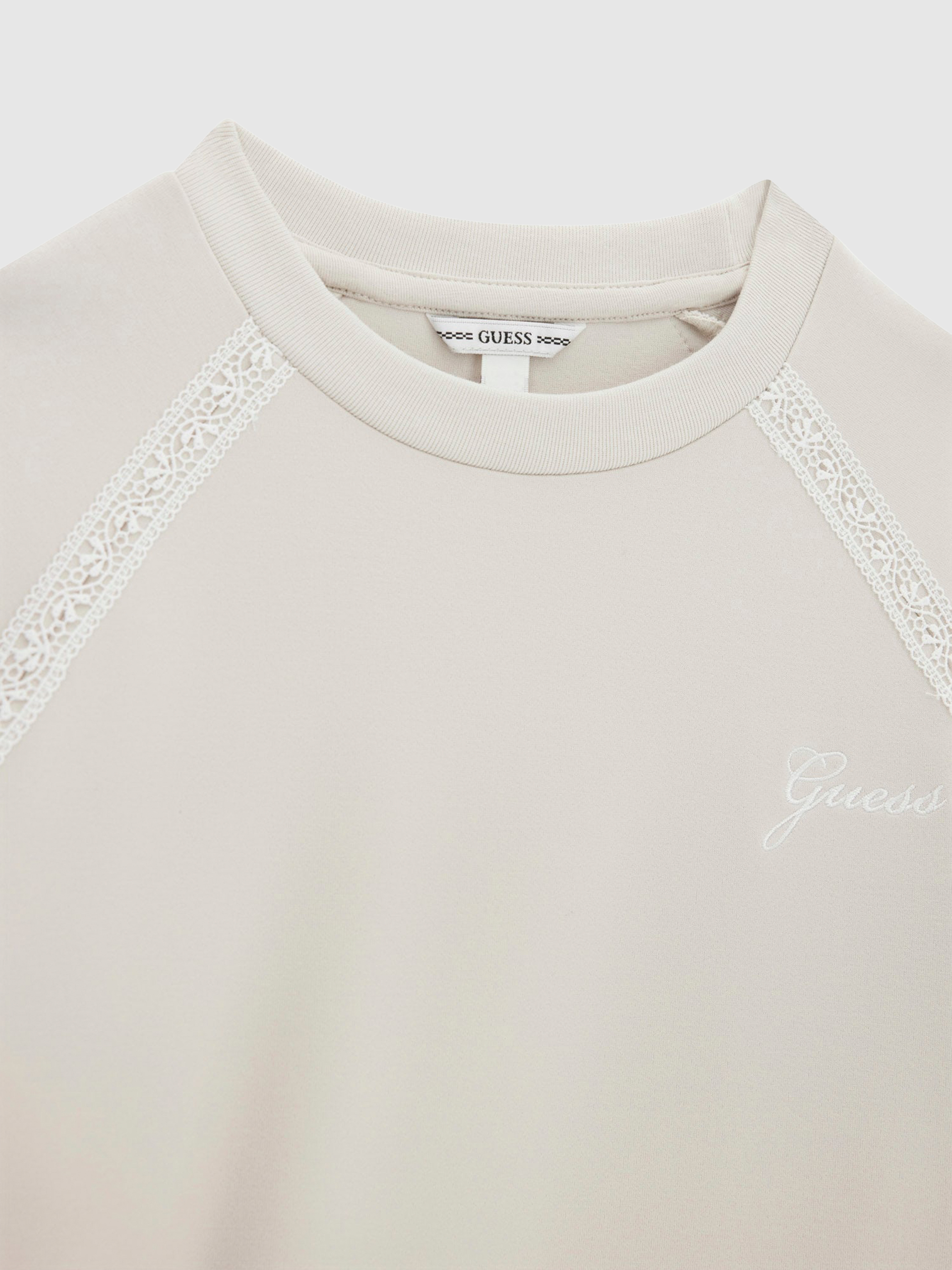T-Shirt Girl Beige Guess