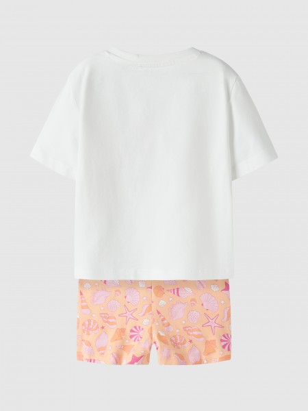 2 Pe�as Name It Menina Nmffeniaz Nreg Shorts Set Box