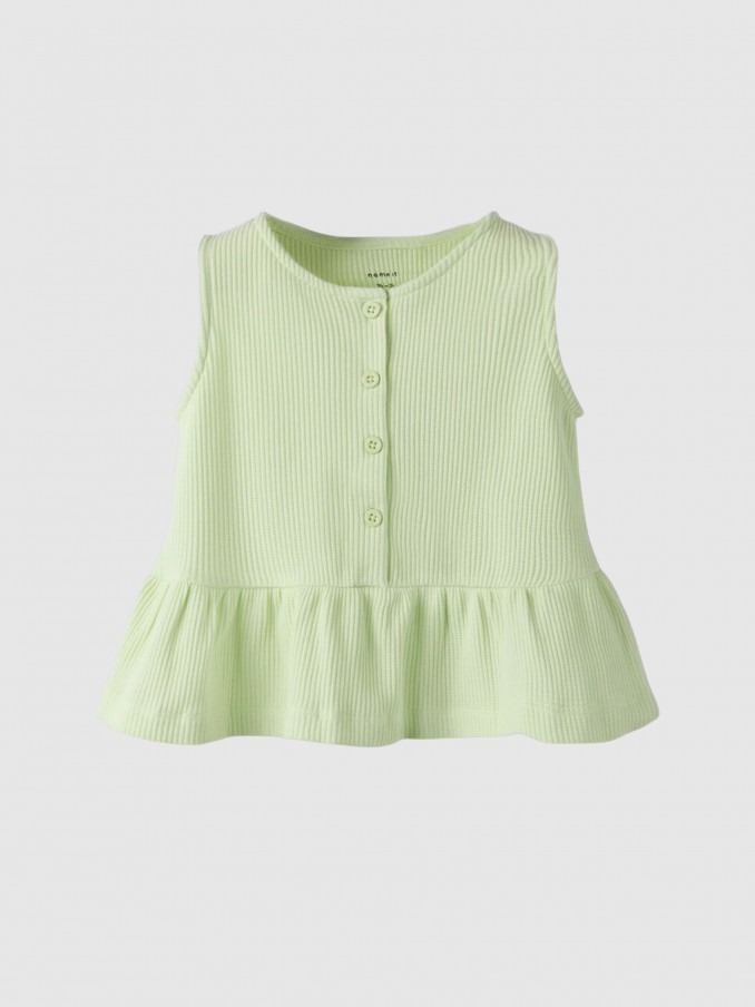 Shirt Girl Green Name It