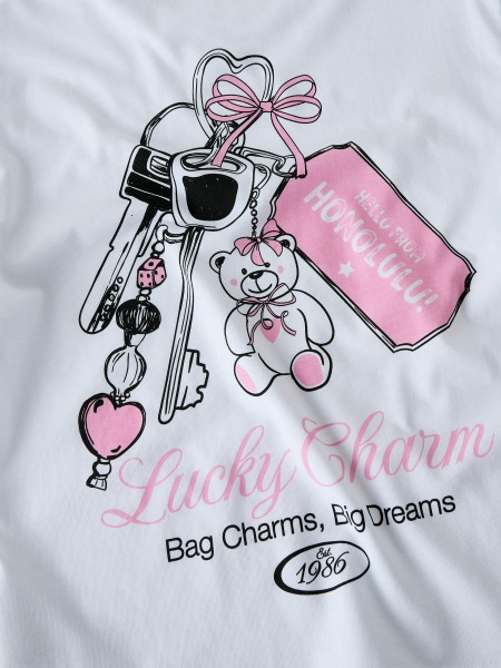 T-Shirt Name It Menina Nkffalle Ss Nreg Top