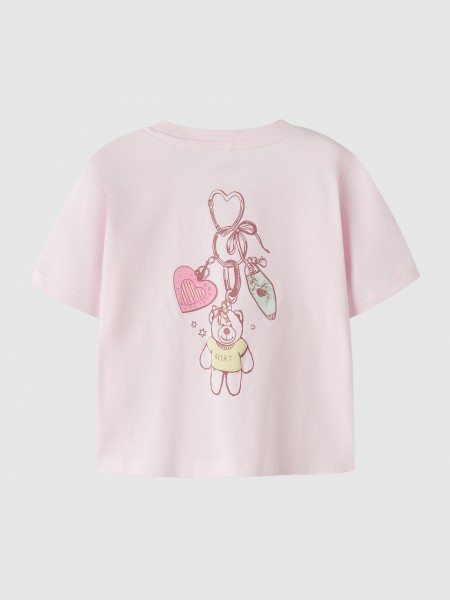 T-Shirt Name It Menina Nmffera Ss Nreg Top