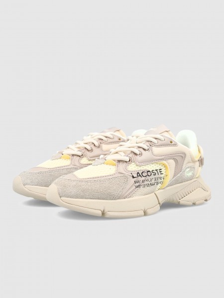 Sneakers Woman Cream Lacoste