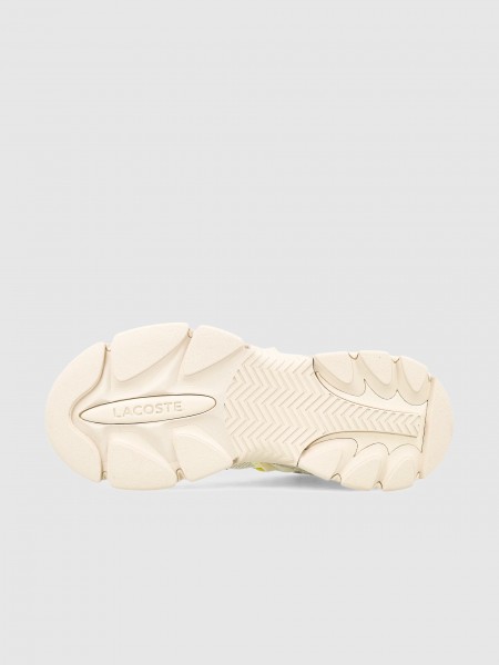 Sneakers Woman Cream Lacoste