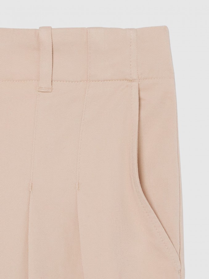 Pants Woman Beige Lacoste