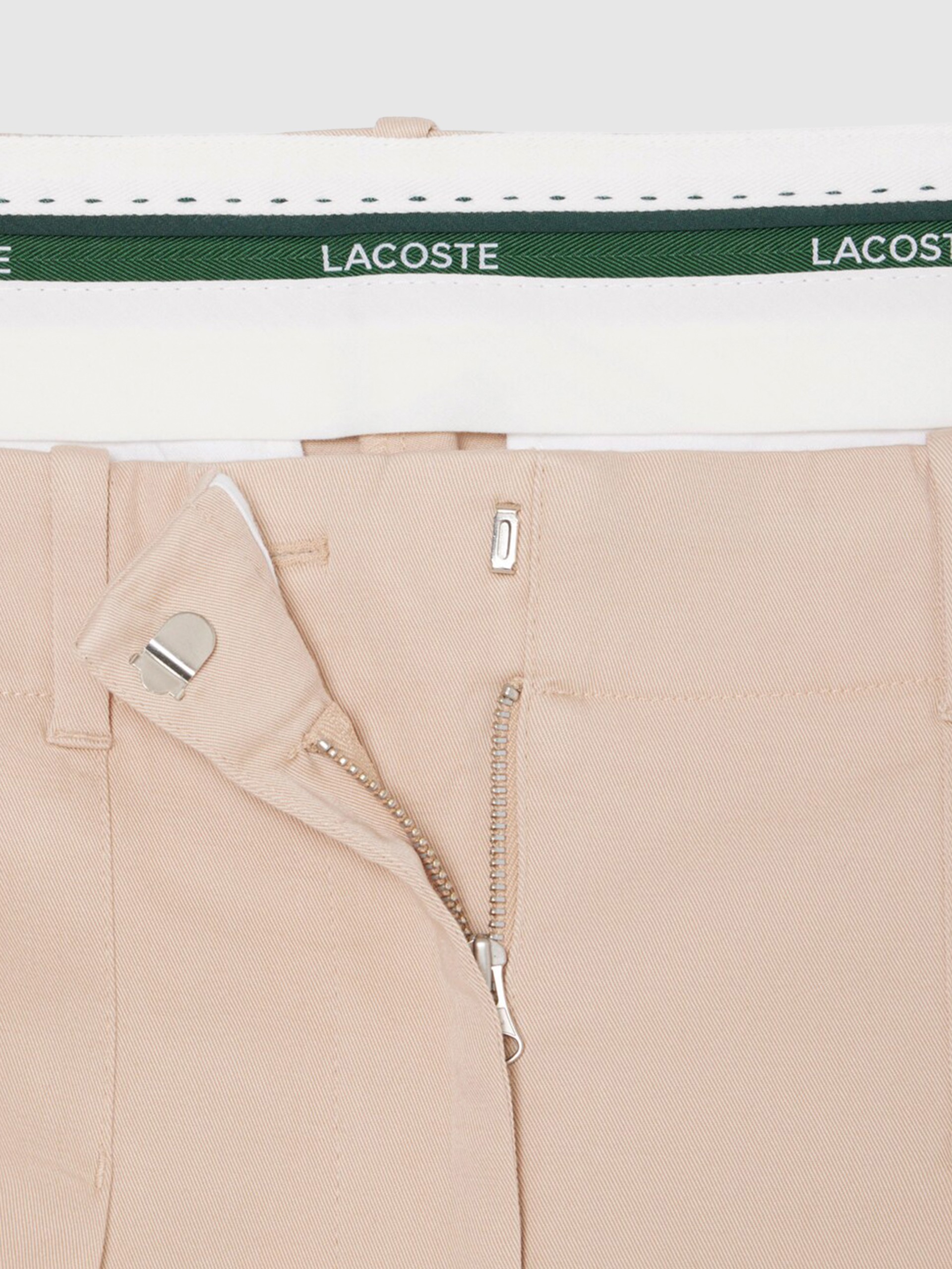 Pants Woman Beige Lacoste