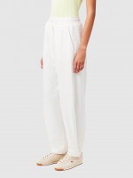 Pants Woman White Lacoste Pants Woman White Lacoste