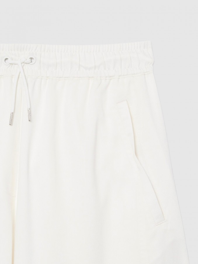 Pants Woman White Lacoste
