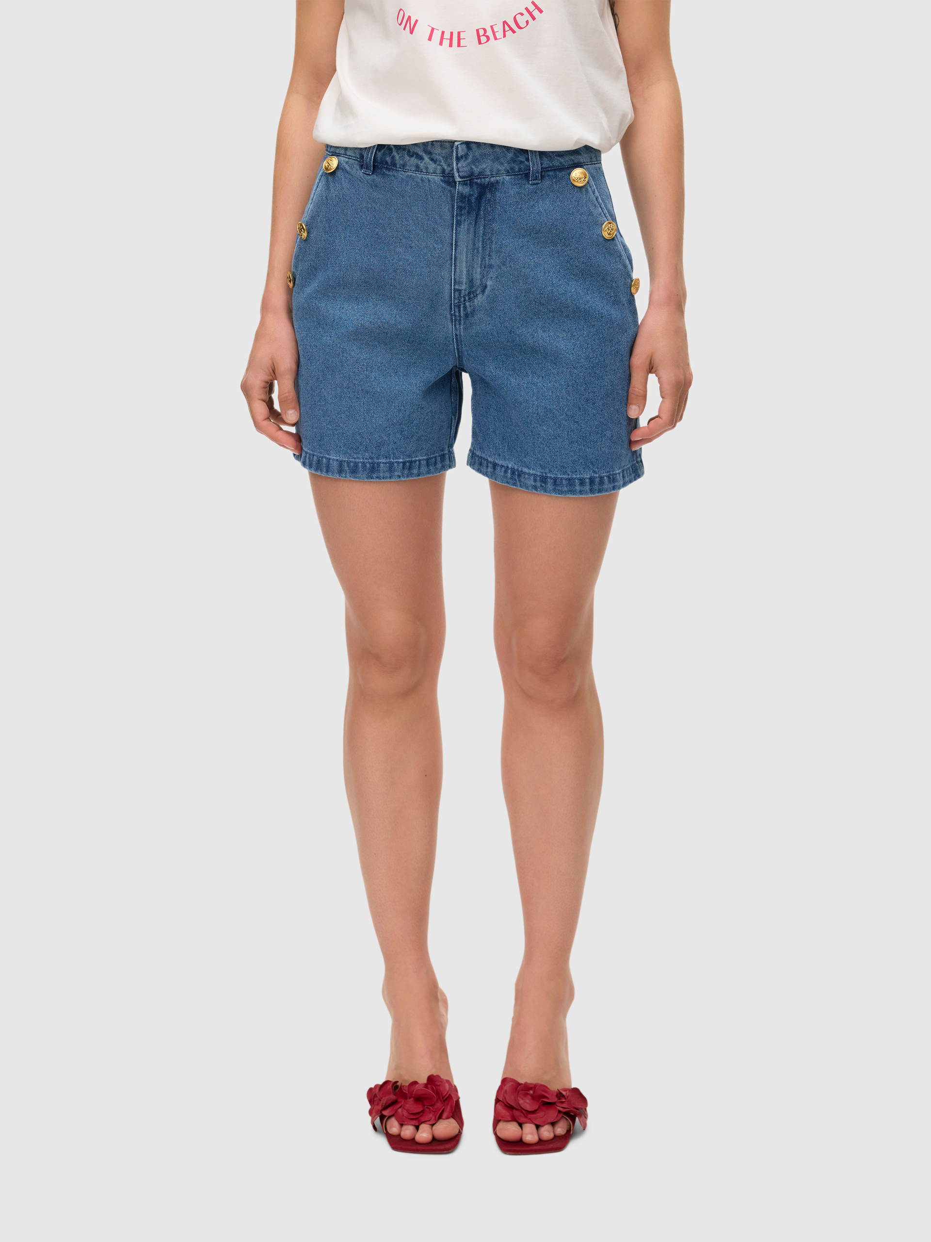 Pantalones Cortos Mujer Jeans Vero Moda