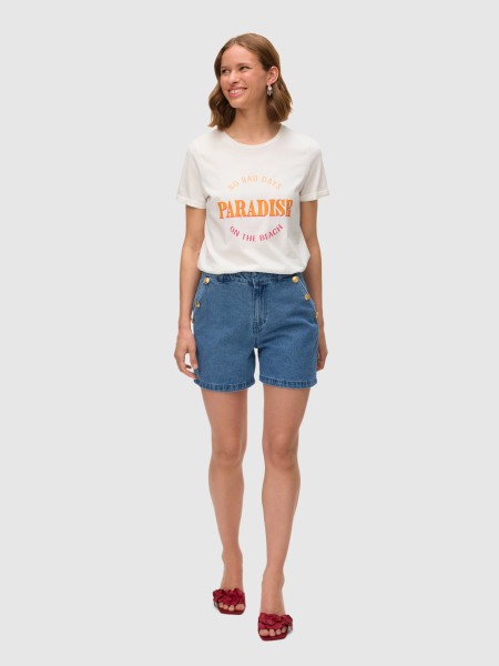 Pantalones Cortos Mujer Jeans Vero Moda Pantalones Cortos Mujer Jeans Vero Moda