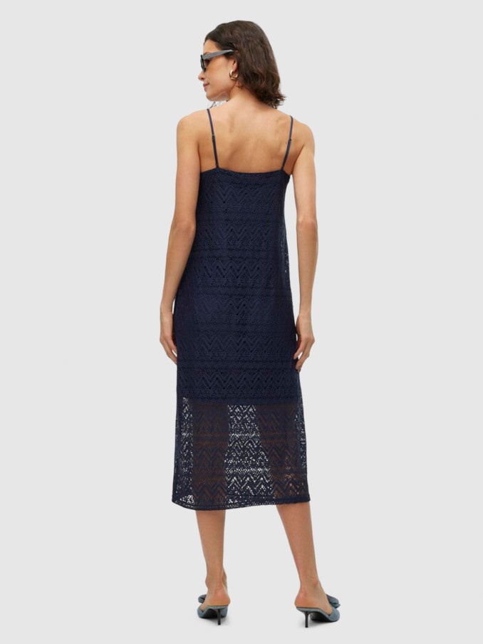 Dress Woman Navy Blue Vero Moda