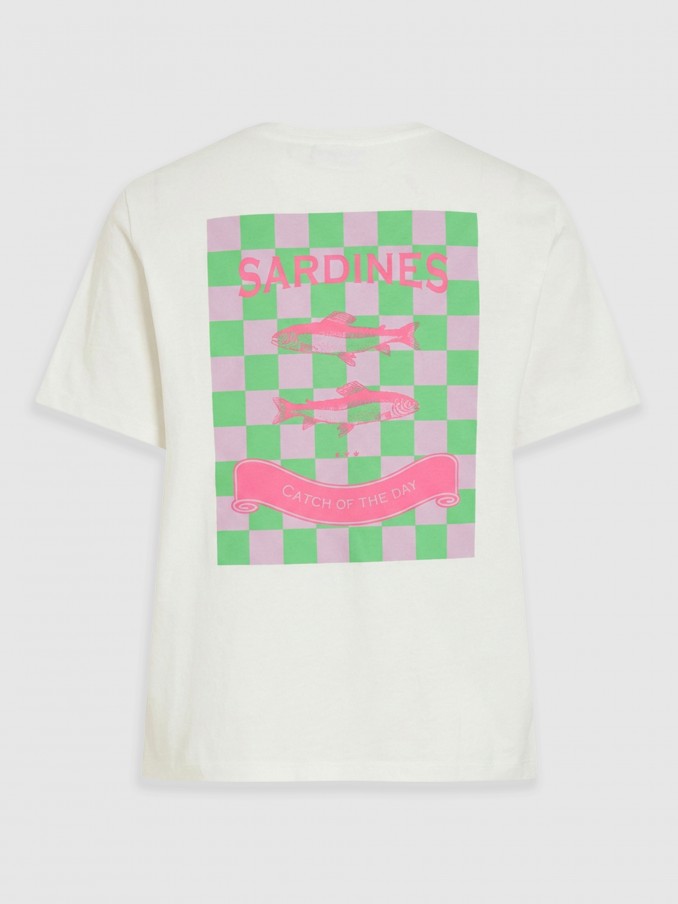 T-Shirt Vila Mulher Vihiva Ss T-Shirt