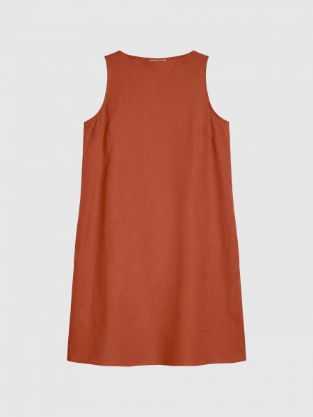 Vestido Vila Mulher Viprisilla Sl Boatneck Short Dress  Vol