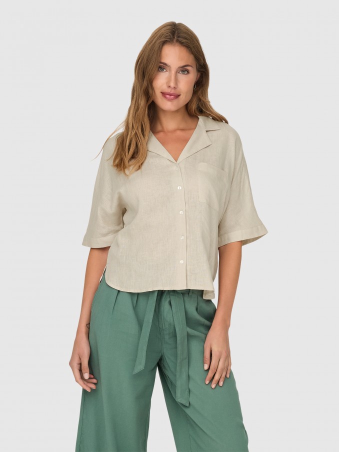 Shirt Woman Cream Only