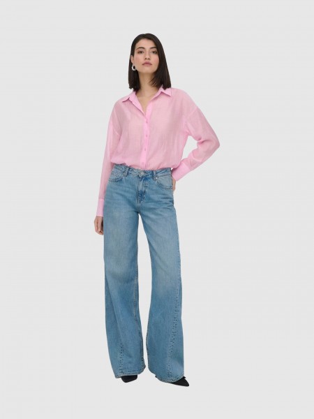 Shirt Woman Rose Only Shirt Woman Rose Only