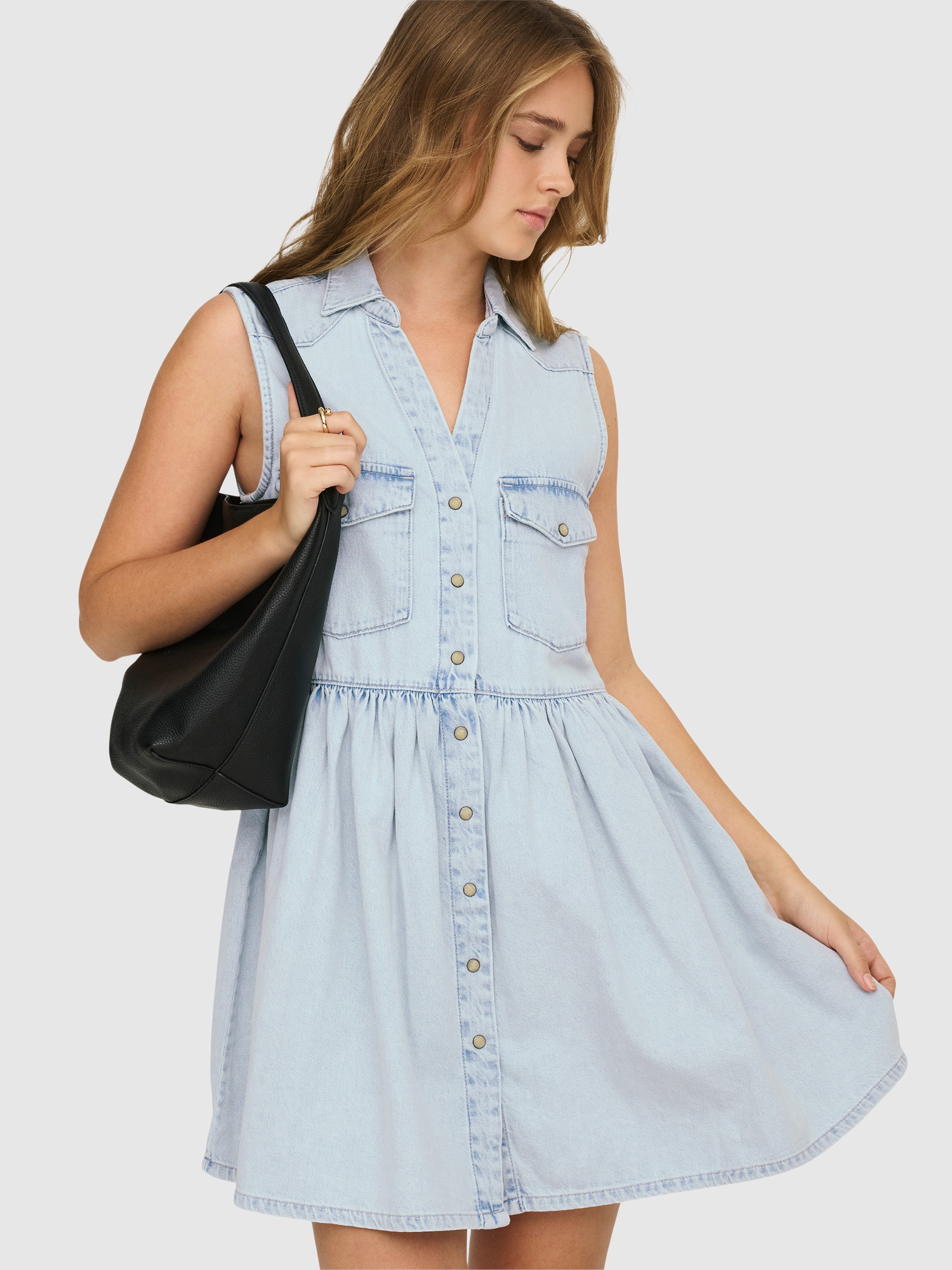 Dress Woman Light Jeans Only