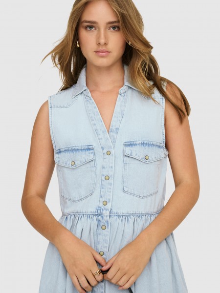 Dress Woman Light Jeans Only