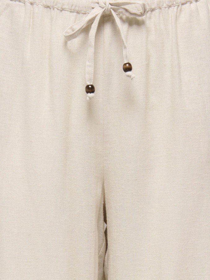 Pantalones Mujer Crema Only