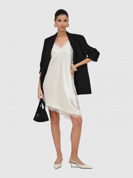 Dress Woman White Only Dress Woman White Only