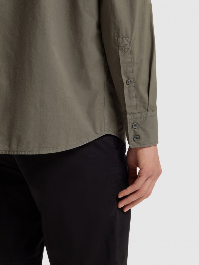 Shirt Man Dark Green Boss