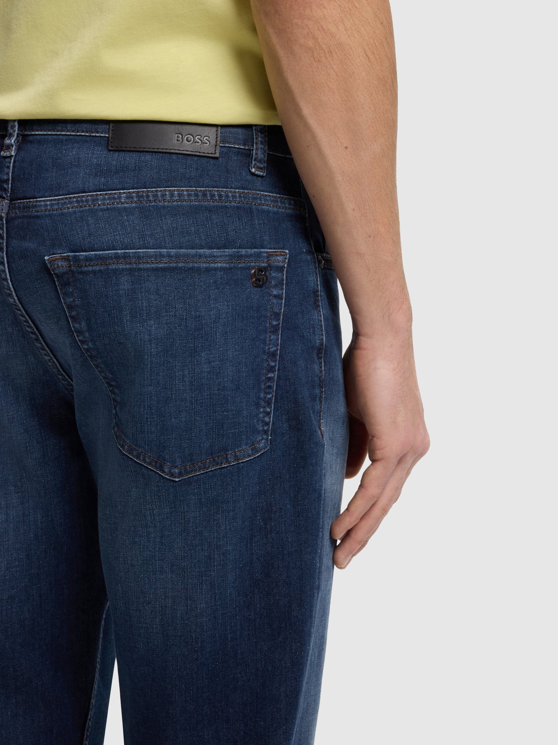 Jeans Man Dark Jeans Boss - Orange