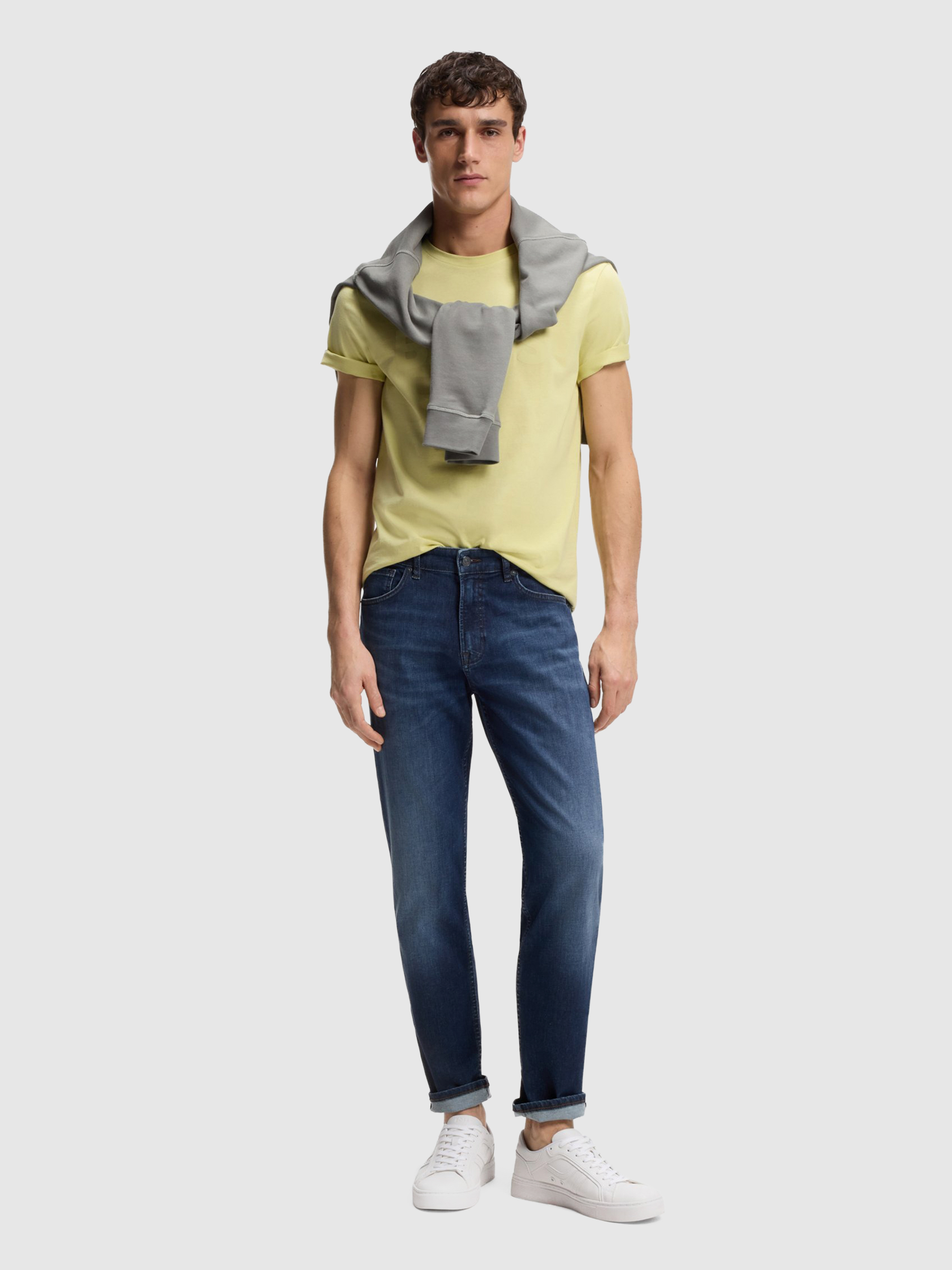 Jeans Man Dark Jeans Boss - Orange