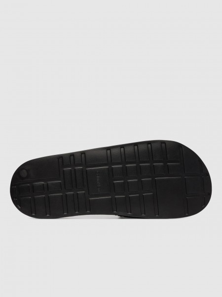 Chinelo Calvin Klein  Mulher Ess Slide Canvas Hdw