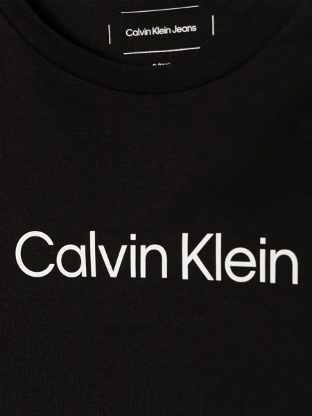 Menino Inst. Logo Ss T-Shirt Calvin Klein