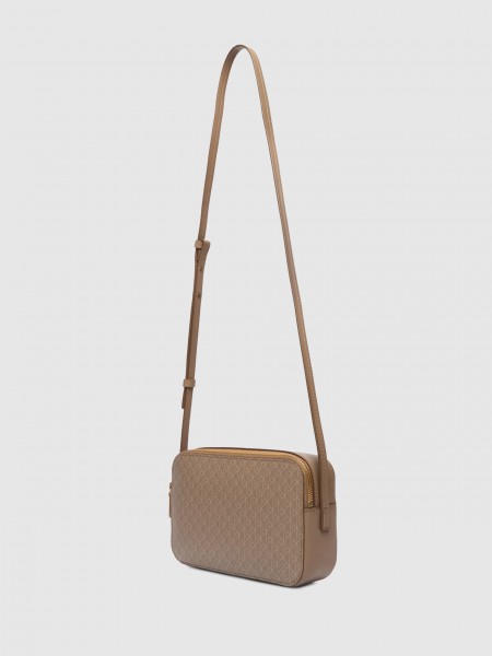 Mala Calvin Klein Mulher Emblem Aop Elongated Camera Bag Mala Calvin Klein Mulher Emblem Aop Elongated Camera Bag