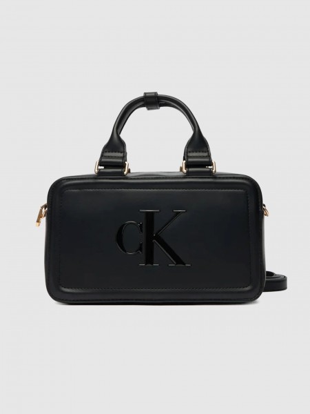 Mala Calvin Klein Mulher Bold Ck Elongated Mini Tote