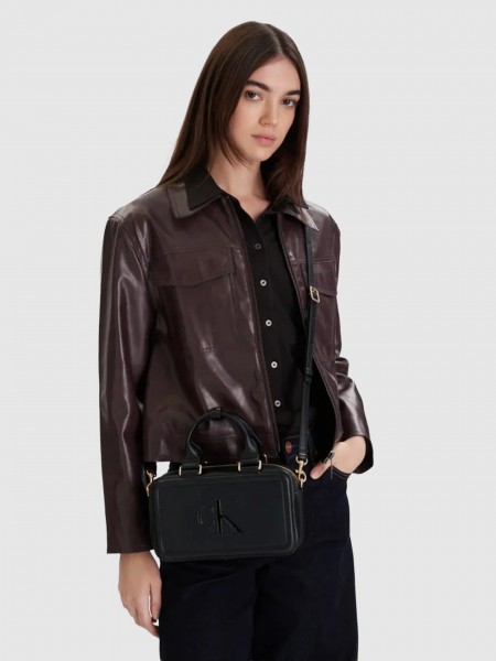 Mala Calvin Klein Mulher Bold Ck Elongated Mini Tote