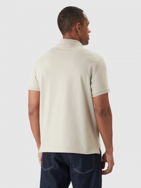 Polo Calvin Klein Homem Ss Slim Refined Pique Polo