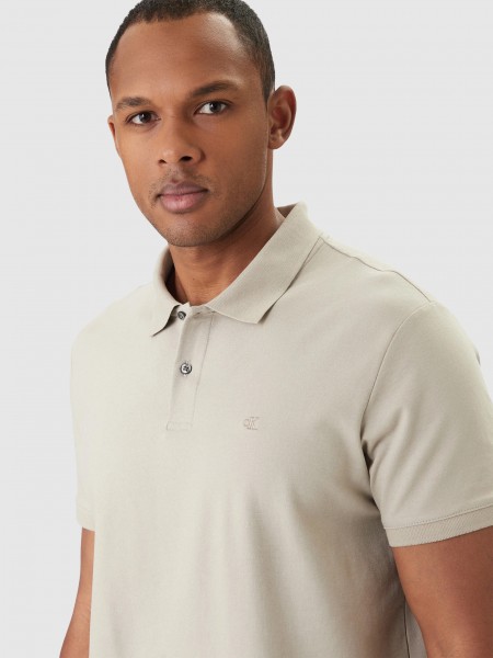 Polo Calvin Klein Homem Ss Slim Refined Pique Polo