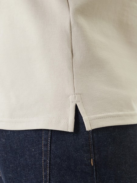 Polo Calvin Klein Homem Ss Slim Refined Pique Polo