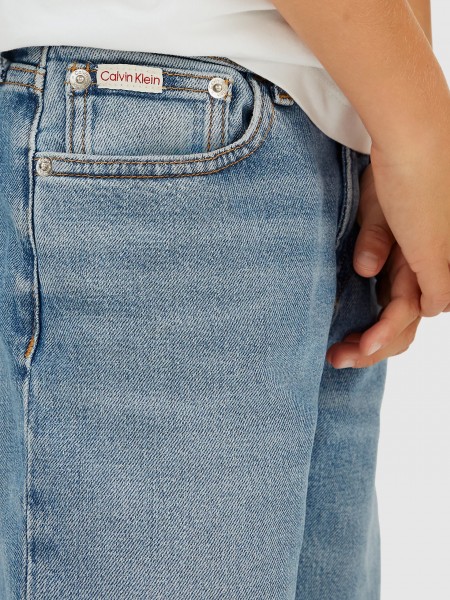 Jeans Calvin Klein Menino Skater Cloudy Blue