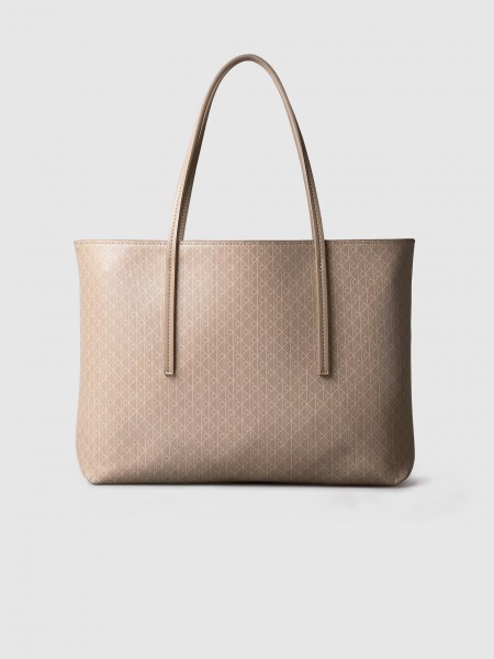 Mala Calvin Klein Mulher Emblem Aop Small Tote Mala Calvin Klein Mulher Emblem Aop Small Tote