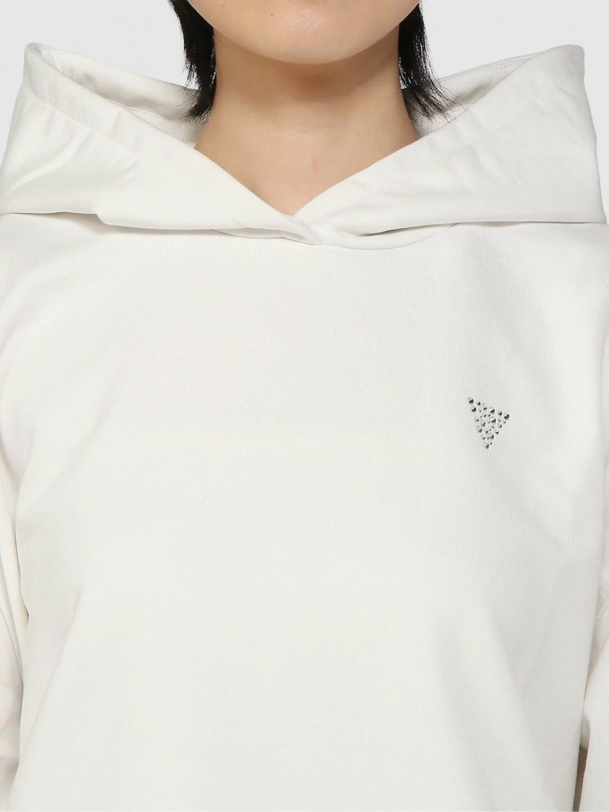 Sweatshirt Woman White Guess Underwear