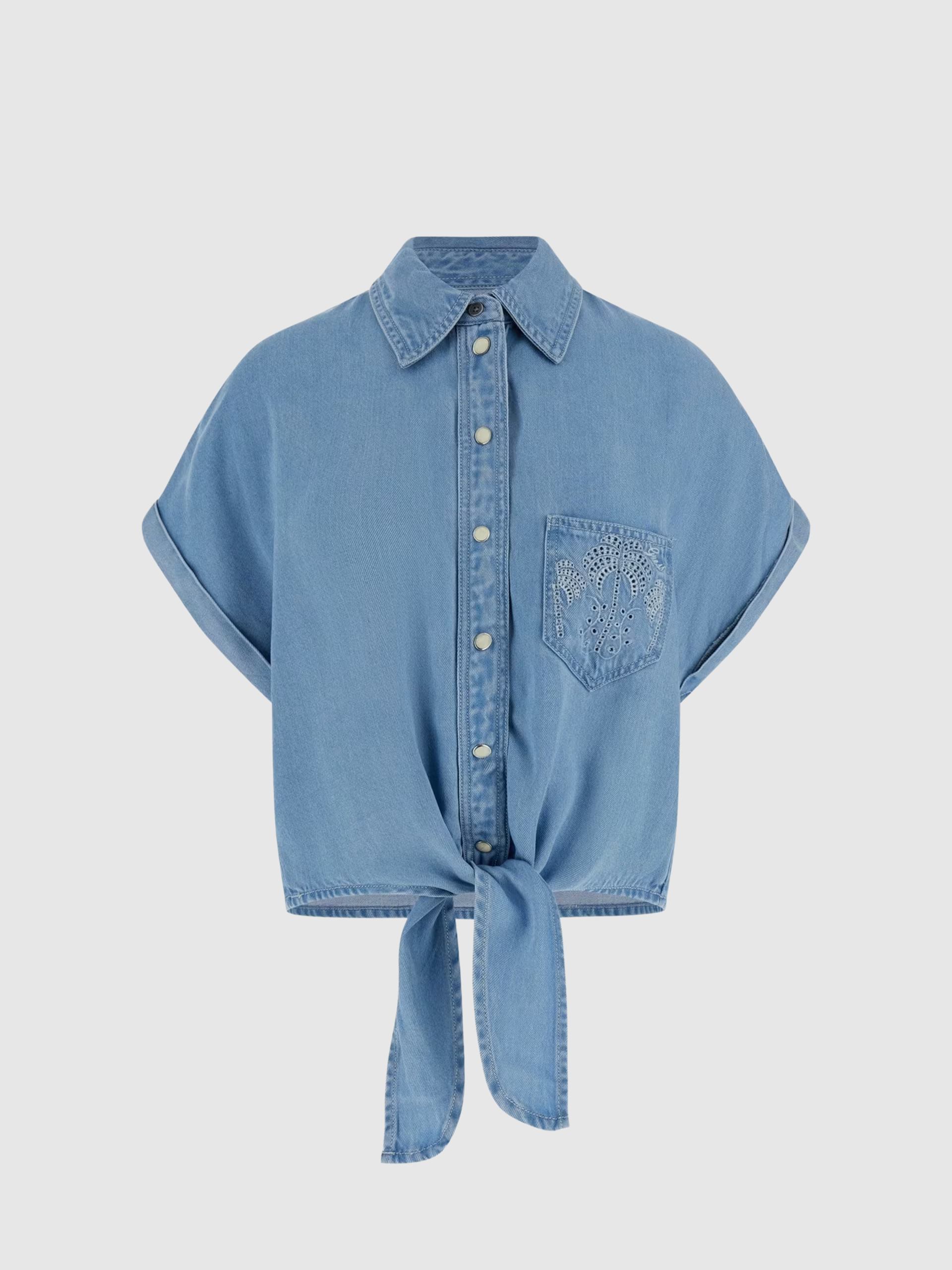 Camisa Mujer Jeans Ligeros Guess