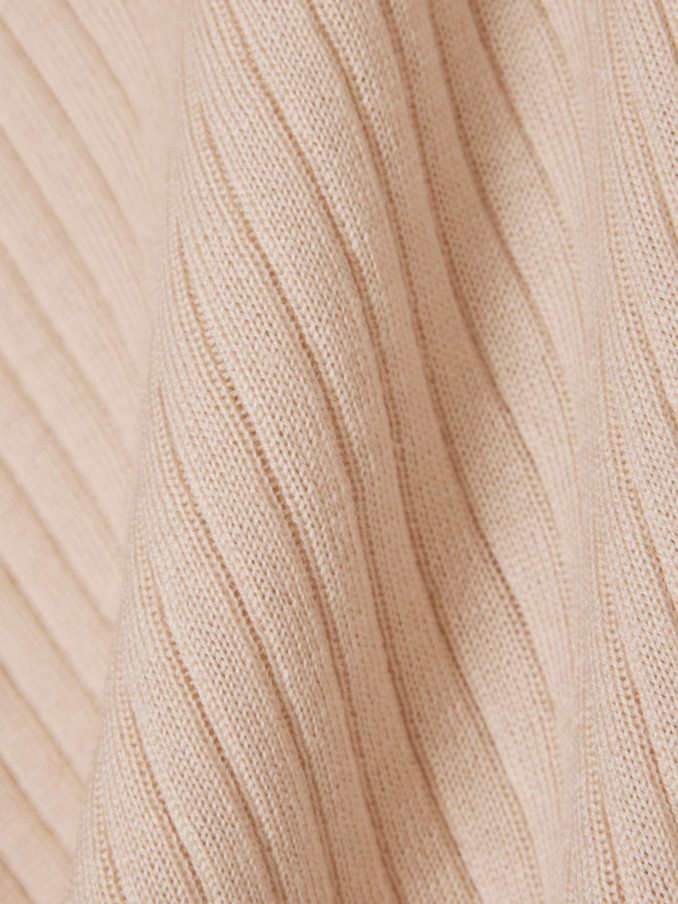 Blusa Mujer Beige Lacoste