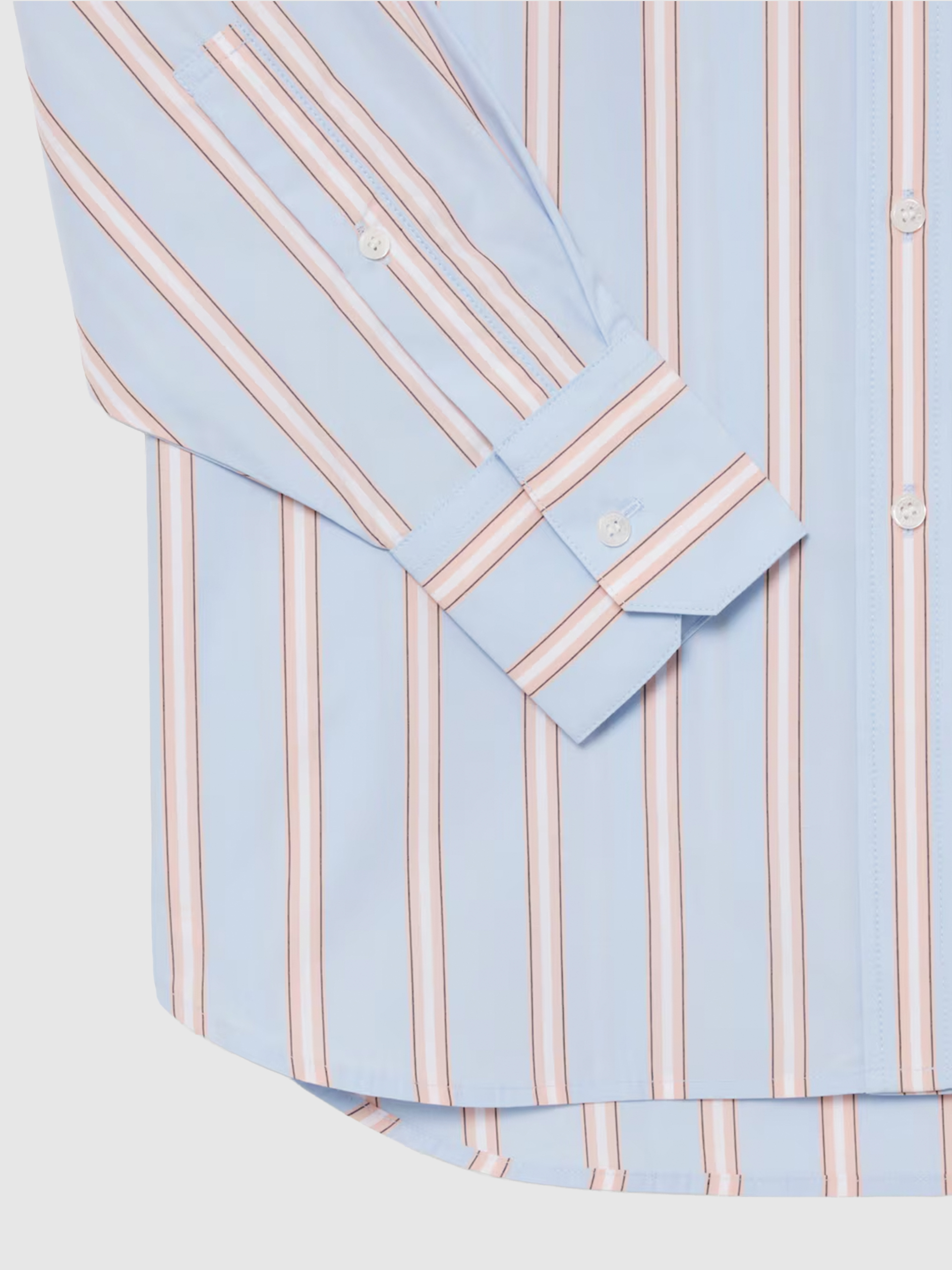 Camisa Lacoste Mulher Popelina de Algodão Oversized