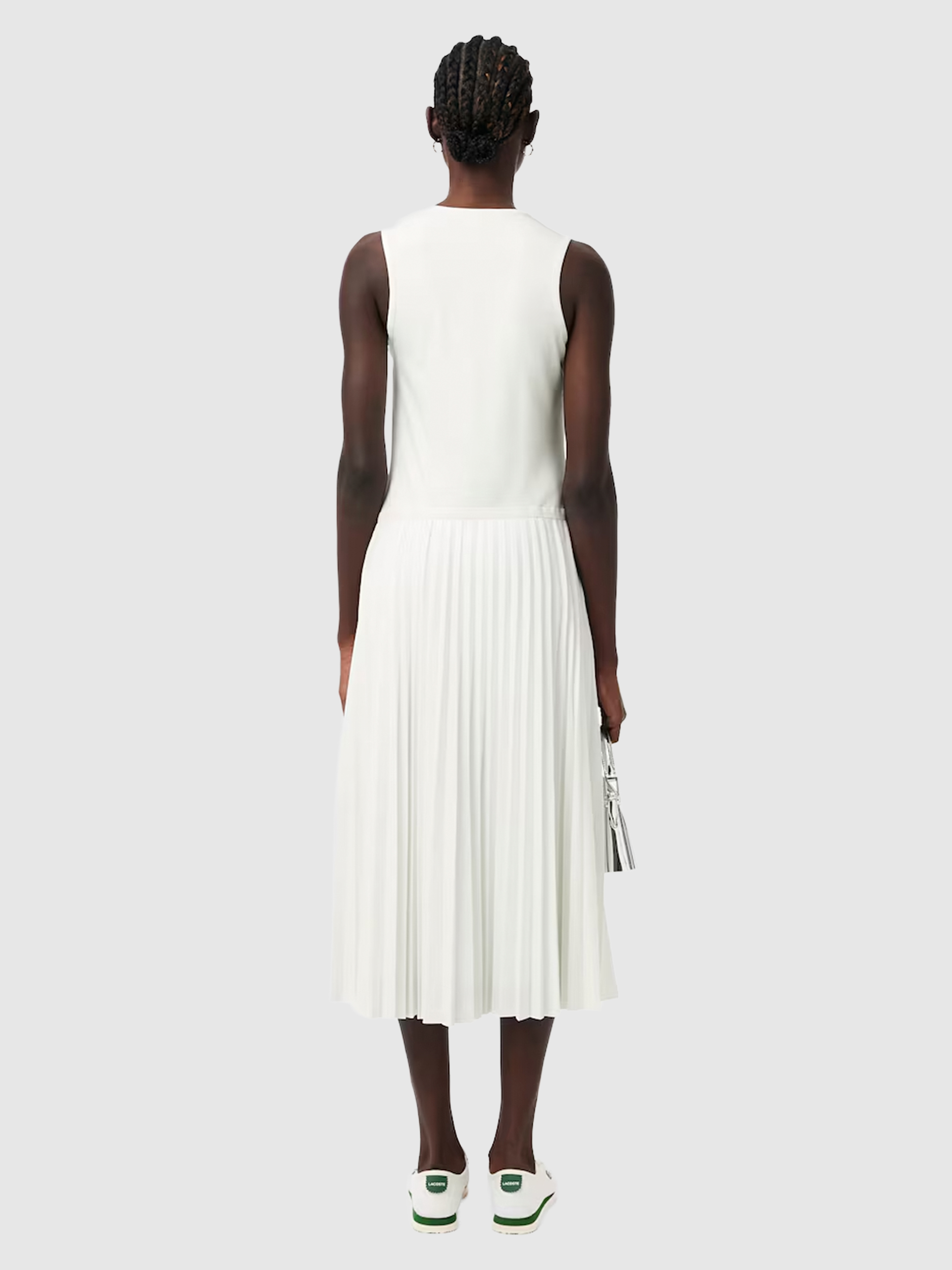 Vestido Mujer Crema Lacoste