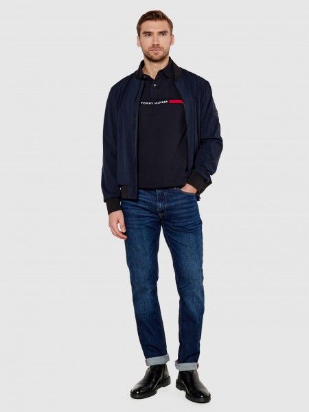 Polo Tommy Hilfiger  Homem Hilfiger Chest Insert Reg Polo