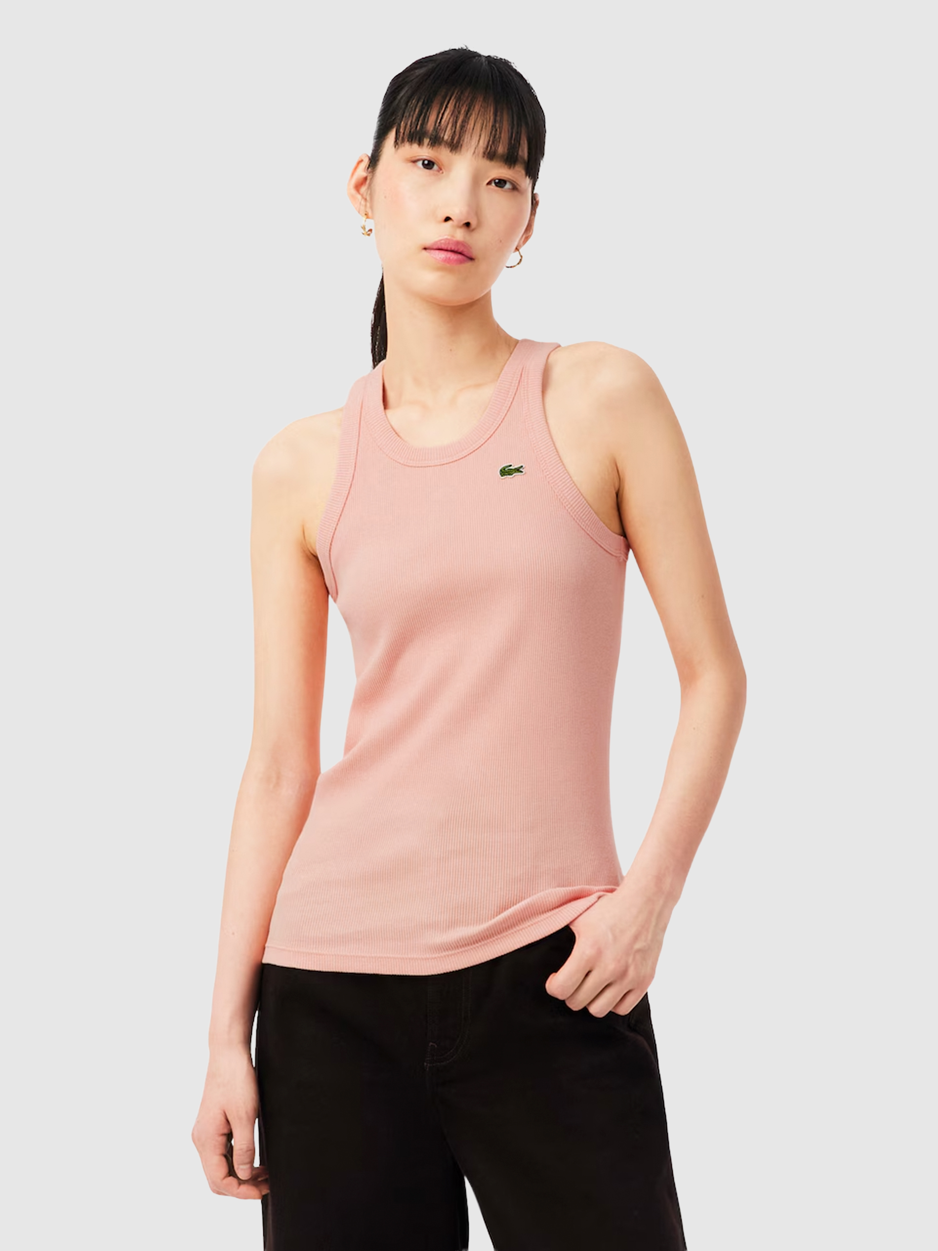 Pantalones Mujer Salmón Lacoste