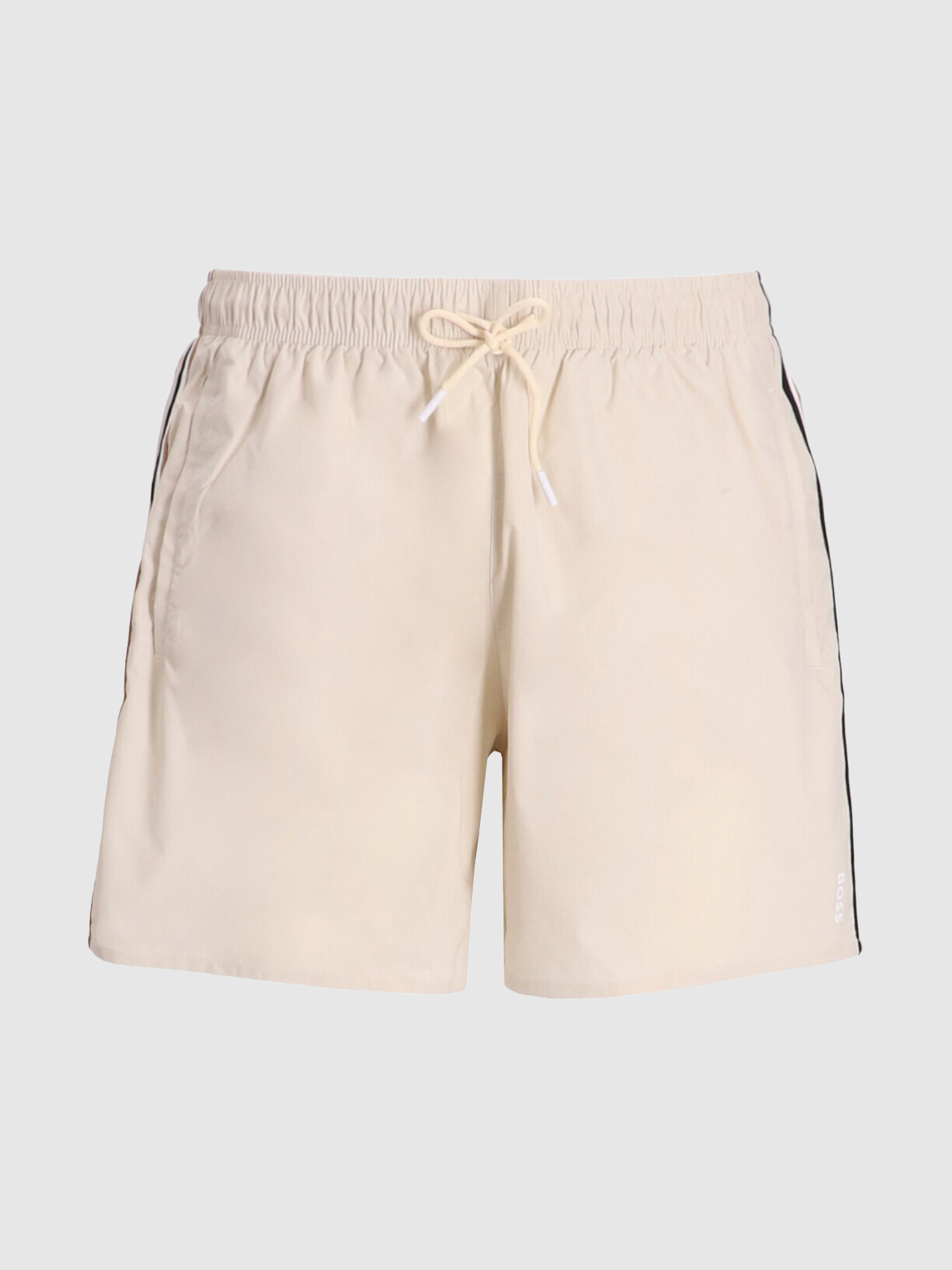 Pantalones Cortos Hombre Crema Boss - Orange