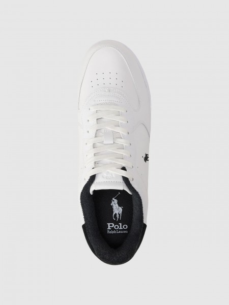 Sapatilha Ralph Lauren Homem Masters Crt-Sneakers-Low Top