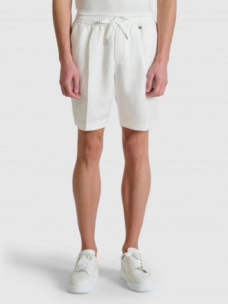 Shorts Man White Antony Morato Shorts Man White Antony Morato