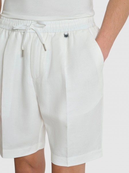 Shorts Man White Antony Morato Shorts Man White Antony Morato