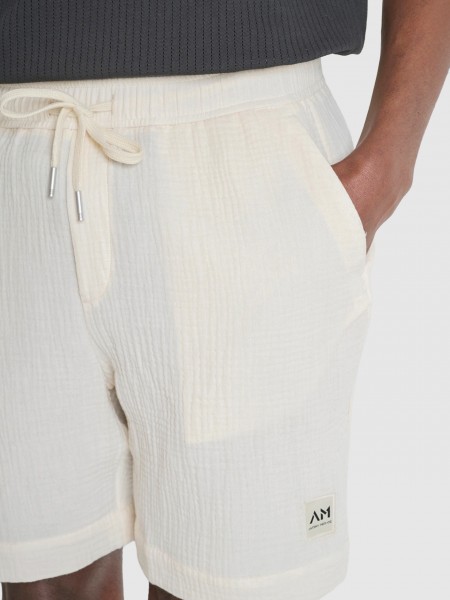 Shorts Man Cream Antony Morato Shorts Man Cream Antony Morato
